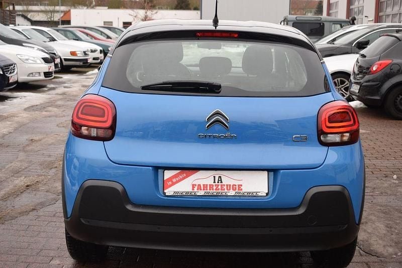 Gebraucht Citroën C3 Feel 82 PS (60 kW) 2020 Blau Kleinwagen