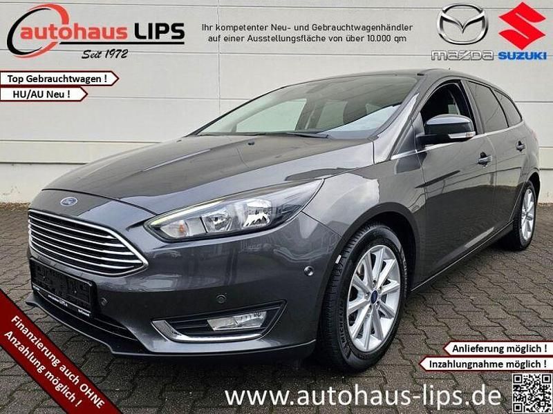 Grau Gebraucht 2018 Ford Focus Titanium Kombi | 11.990 € (Fairer Preis) - Bild 1/4