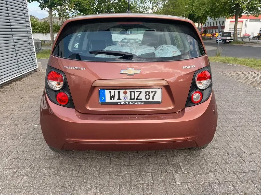 Occasion Chevrolet Aveo LT 101 ch (74 kW) 2012 Marron Citadine