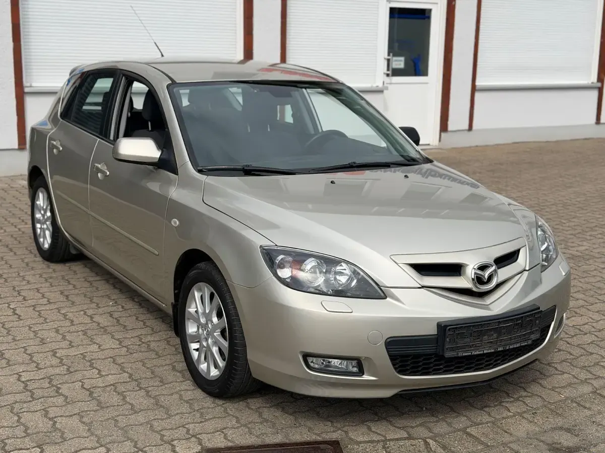 Gebraucht Mazda 3 Active 105 PS (77 kW) 2009 Silber Kleinwagen