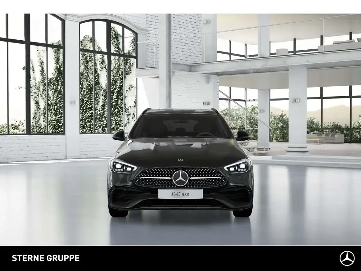 Gebraucht Mercedes C300e AMG 313 PS (230 kW) 2022 Lack graphitgrau Kombi