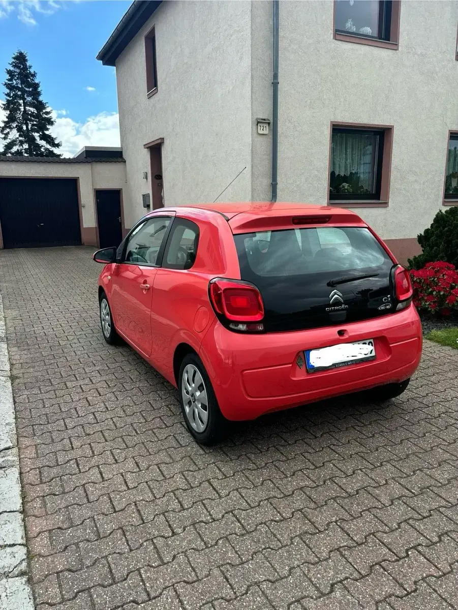 Gebraucht Citroën C1 69 PS (50 kW) 2014 Rot Kleinwagen