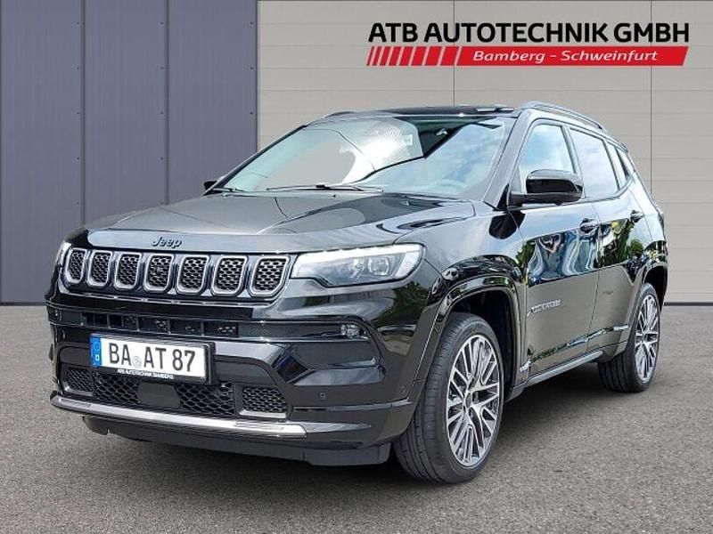 Schwarz Gebraucht 2025 Jeep Compass Summit SUV | 33.950 € (Teuer) - Bild 1/4