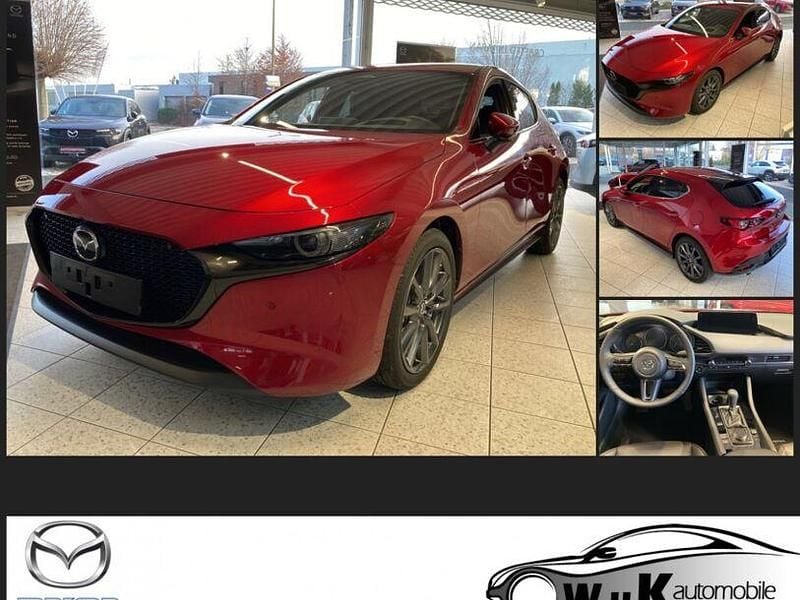 Gebraucht Mazda 3 Exclusive-Line 122 PS (89 kW) 2023 Rot Kleinwagen