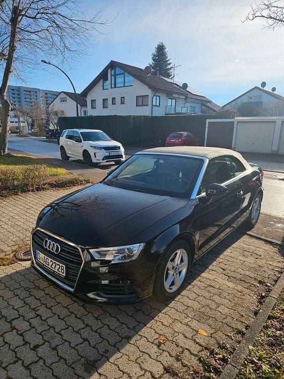 Schwarz Gebraucht 2017 Audi A3 Cabriolet Design Cabrio | 17.499 € (Guter Preis) - Bild 1/4