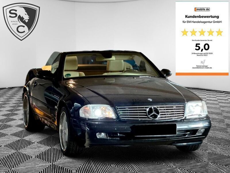 Gebraucht Mercedes SL500 306 PS (225 kW) 1998 Schwarz Cabrio