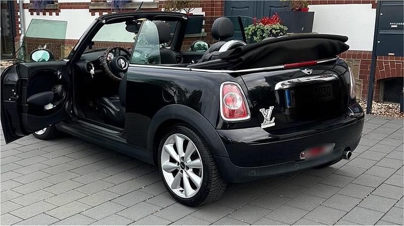 Schwarz Gebraucht 2012 Mini Cooper Cabriolet Cabrio | 6.450 € (Guter Preis) - Bild 1/4