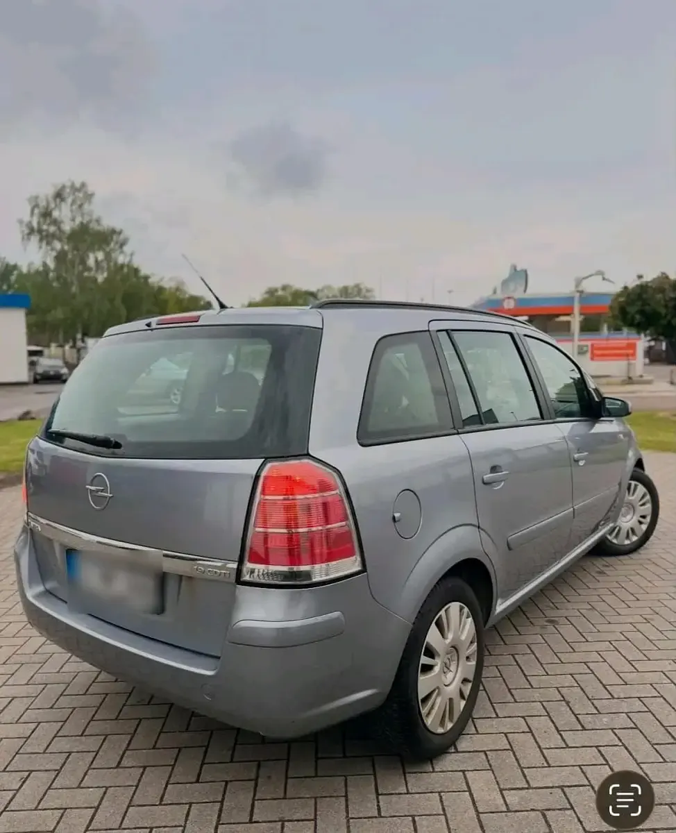 Gebraucht Opel Zafira 120 PS (88 kW) 2007 Blau Van / Kleinbus
