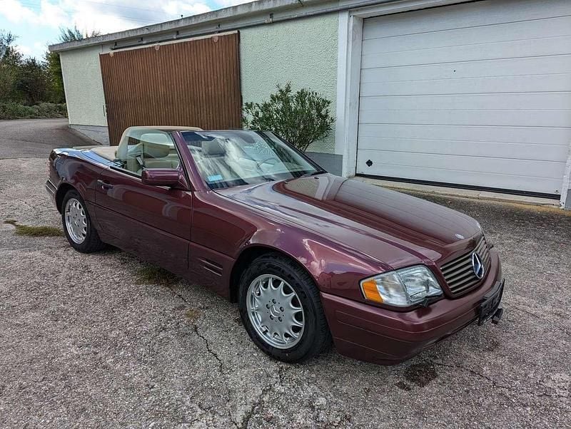 Rot Gebraucht 1998 Mercedes SL500 Cabrio | 24.000 € (Superpreis) - Bild 1/4