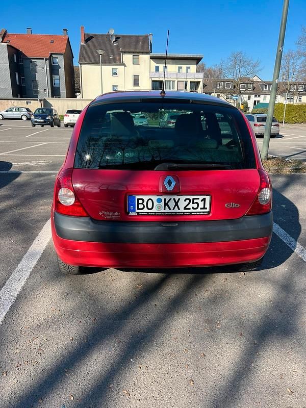 Gebraucht Renault Clio II 2004 Rot Kleinwagen