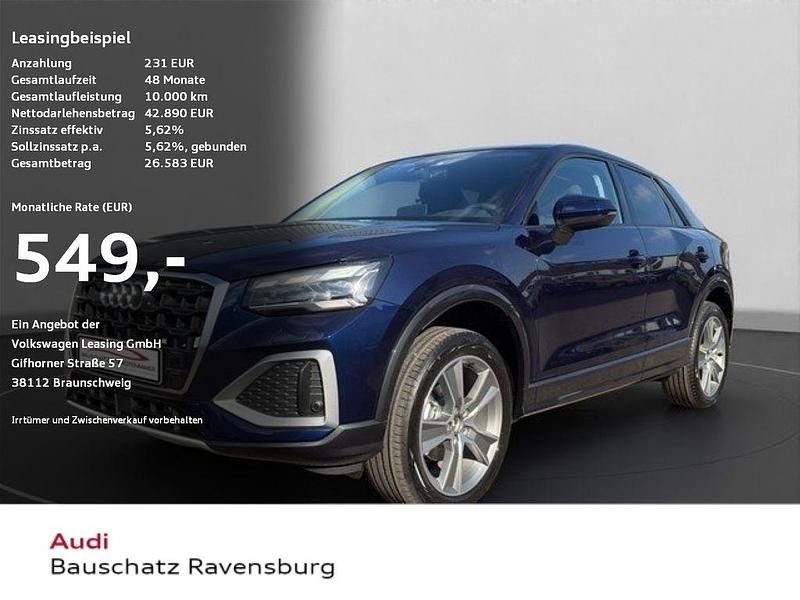 Blau Neu 2025 Audi Q2 Advanced Plus SUV | 42.890 € (Teuer) - Bild 1/4