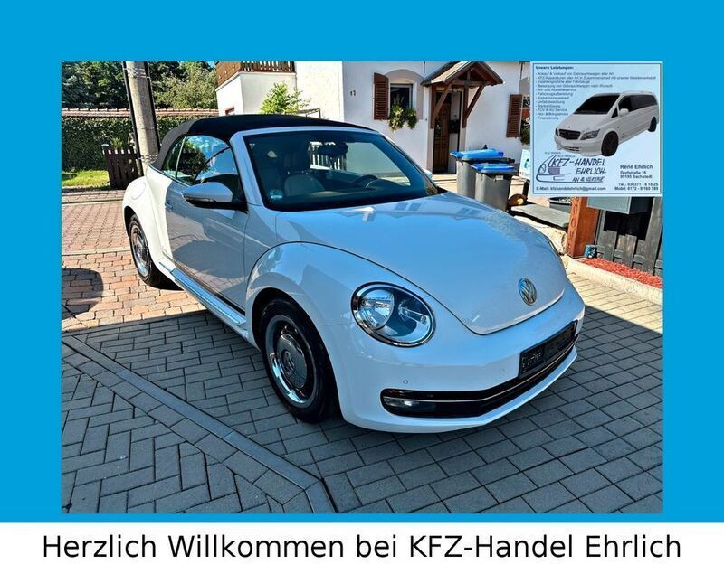 Weiß Gebraucht 2014 VW Beetle Cup Cabrio | 7.250 € (Superpreis) - Bild 1/4