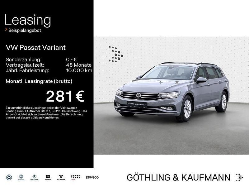 Grau Gebraucht 2022 VW Passat Business Kombi | 20.680 € (Superpreis) - Bild 1/4