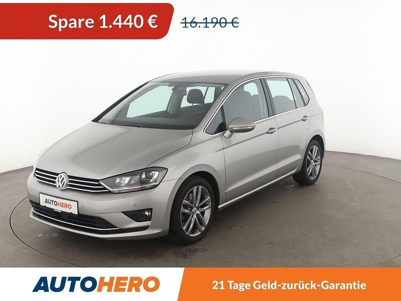 Grau Gebraucht 2016 VW Golf Sportsvan Highline Van / Kleinbus | 14.750 € (Fairer Preis) - Bild 1/3