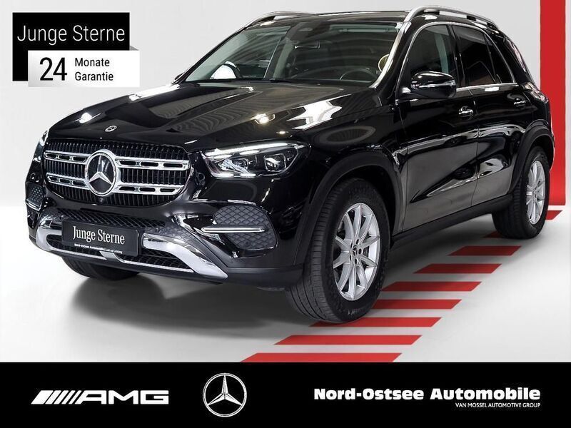 Schwarz metalliclack obsidianschwarz metallic Gebraucht 2024 Mercedes GLE450 AMG AMG SUV | 75.990 € (Superpreis) - Bild 1/4
