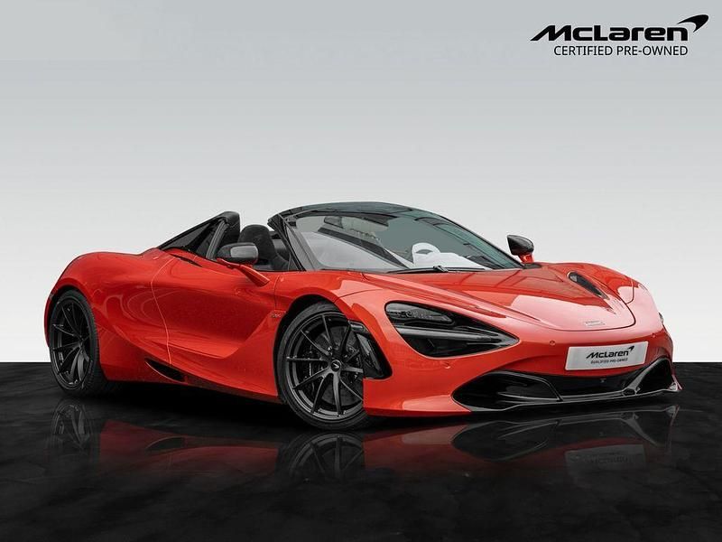 Orange Neu 2025 McLaren 720S Cabrio | 289.720 € (Teuer) - Bild 1/4