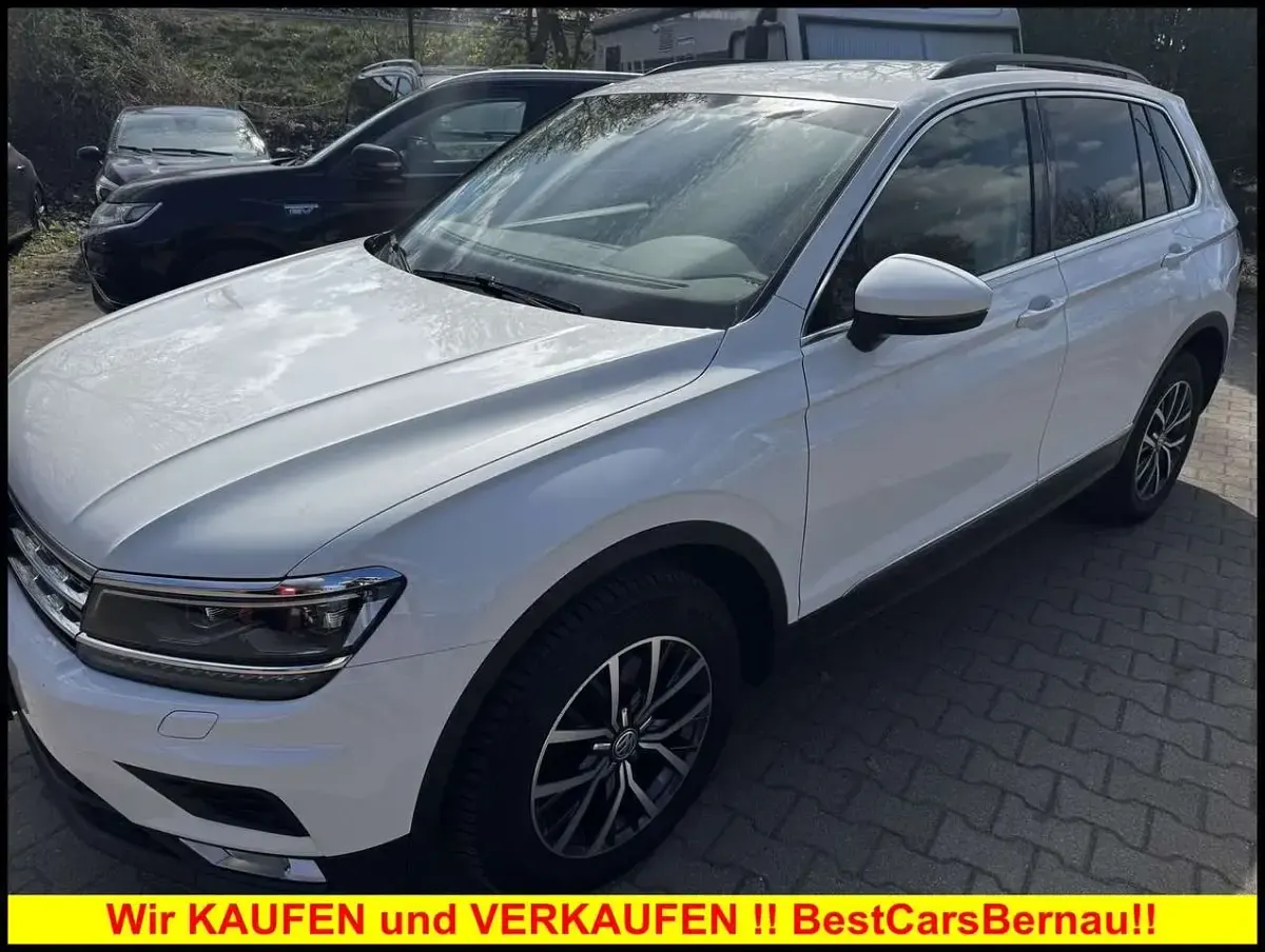 Gebraucht VW Tiguan Sound 150 PS (110 kW) 2017 Weiß SUV
