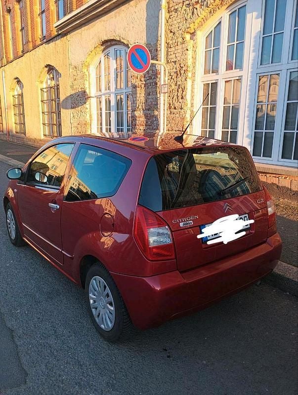 Gebraucht Citroën C2 75 PS (55 kW) 2007 Rot Kleinwagen