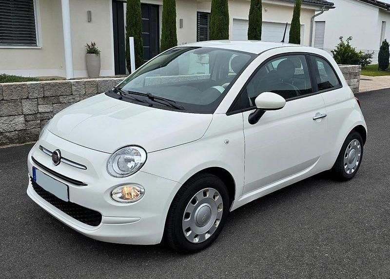 Weiß Gebraucht 2019 Fiat 500 Kleinwagen | 8.290 € (Guter Preis) - Bild 1/4