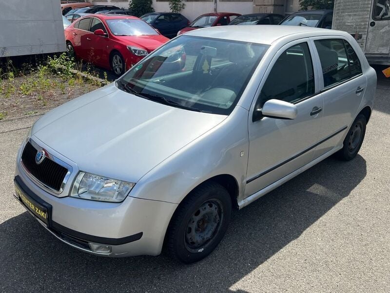 Gebraucht Skoda Fabia 75 PS (55 kW) 2004 Silber Kleinwagen