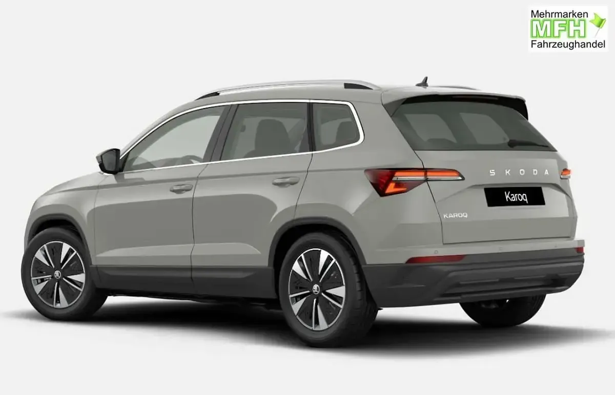 Neu Skoda Karoq Selection 150 PS (110 kW) 2025 Stahlgrau SUV