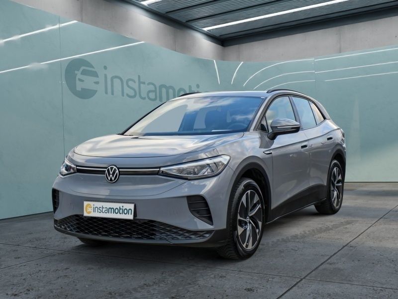 Grau Gebraucht 2022 VW ID.4 SUV | 29.420 € (Guter Preis) - Bild 1/4