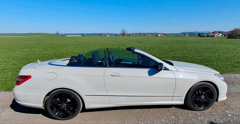 Gebraucht Mercedes E350 231 PS (169 kW) 2010 Weiß Cabrio