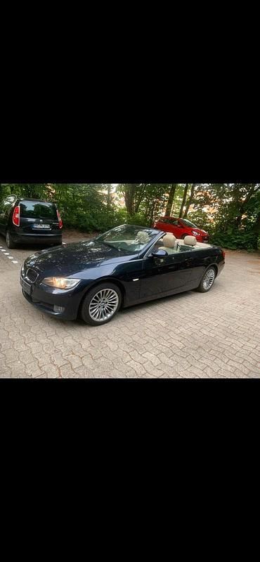 Schwarz Gebraucht 2008 BMW 325 Cabriolet Cabrio | 6.299 € (Superpreis) - Bild 1/4