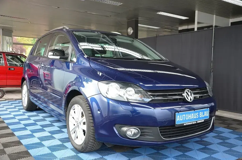 Gebraucht VW Golf Plus Cross Style 105 PS (77 kW) 2012 Blau Van / Kleinbus