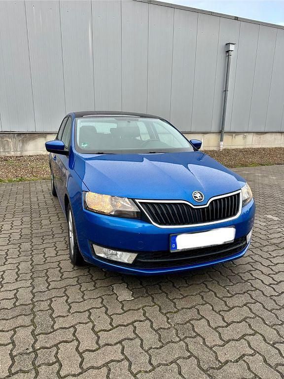 Gebraucht Skoda Rapid Ambition 105 PS (77 kW) 2014 Blau Limousine
