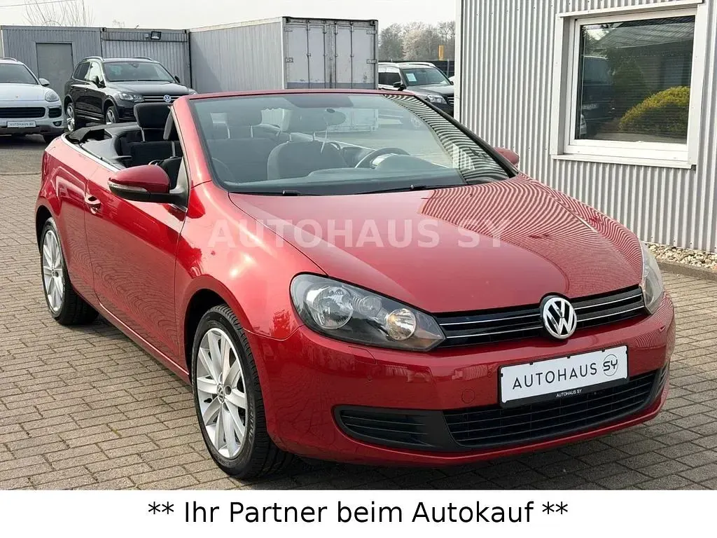 Gebraucht VW Golf Cabriolet S 140 PS (102 kW) 2013 Rot Cabrio