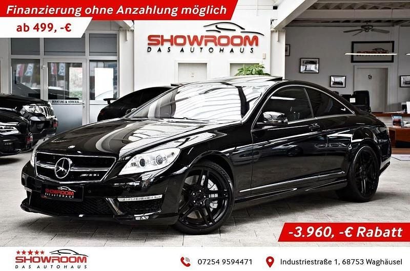 Obsidianschwarz metalliclack Gebraucht 2011 Mercedes CL63 AMG AMG Coupé | 45.990 € (Etwas zu teuer) - Bild 1/4