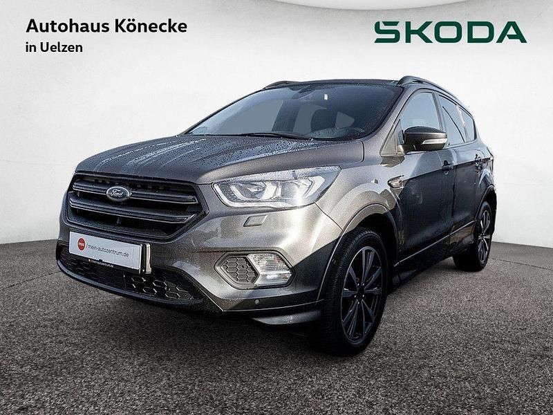 Grau Gebraucht 2018 Ford Kuga ST-Line SUV | 15.760 € (Etwas zu teuer) - Bild 1/4