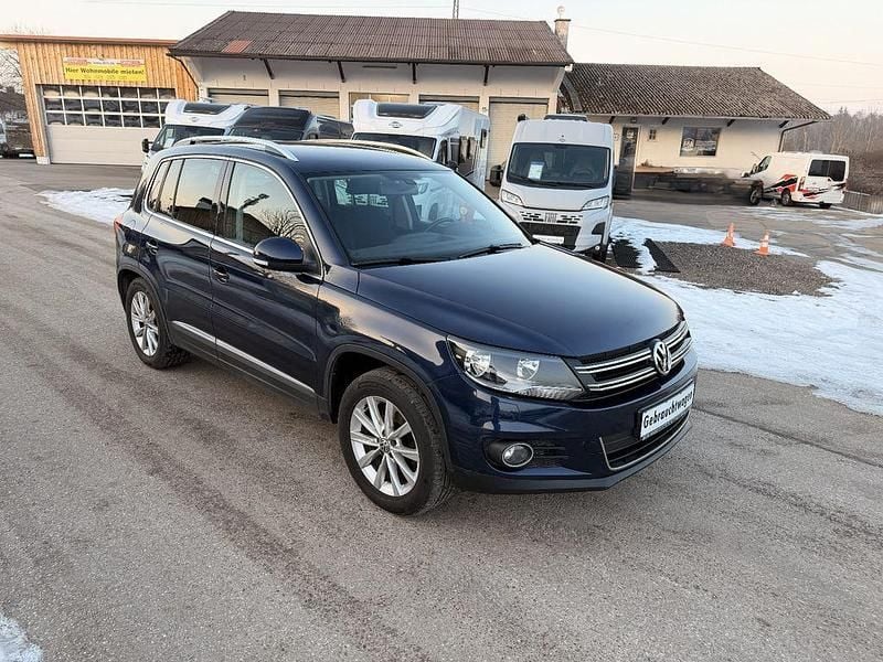 Blau Gebraucht 2012 VW Tiguan Sportline SUV | 8.400 € (Superpreis) - Bild 1/4