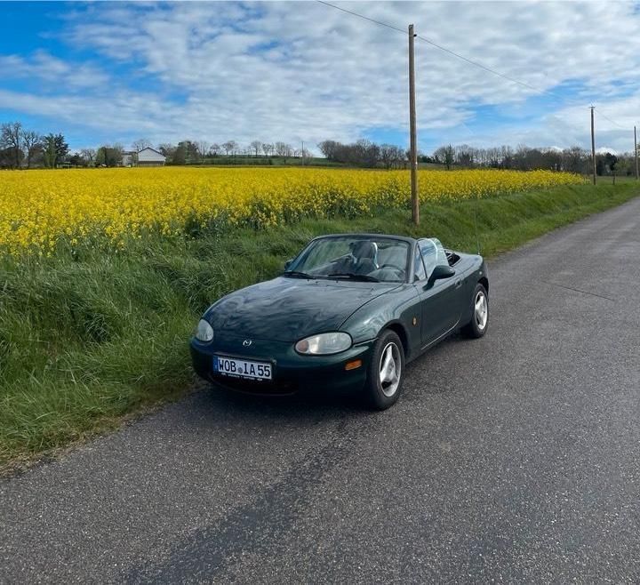 Grün Gebraucht 2000 Mazda MX5 Cabrio | 3.890 € (Fairer Preis) - Bild 1/4