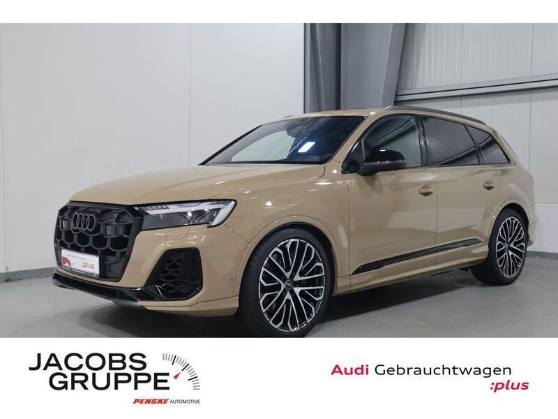 Sakhirgold metallic Gebraucht 2024 Audi SQ7 Ambiente SUV | 96.970 € (Etwas zu teuer) - Bild 1/4