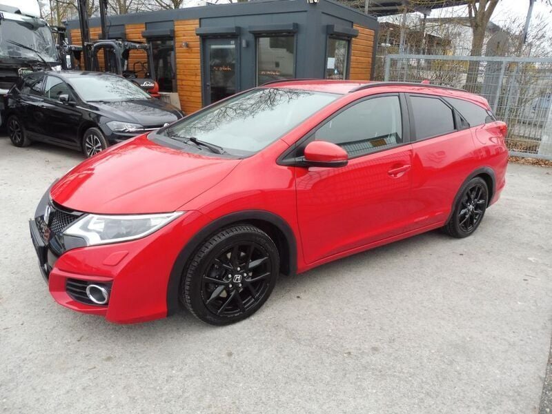 Rot Gebraucht 2017 Honda Civic Kombi | 8.000 € (Superpreis) - Bild 1/4