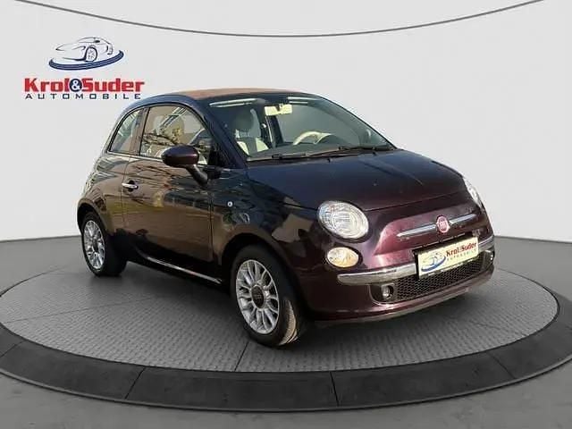 Usata Fiat 500C 95 CV (69 kW) 2013 Viola Cabrio