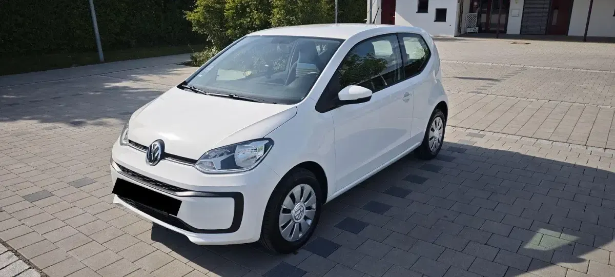Gebraucht VW up! move up! 60 PS (44 kW) 2016 Weiß Kleinwagen