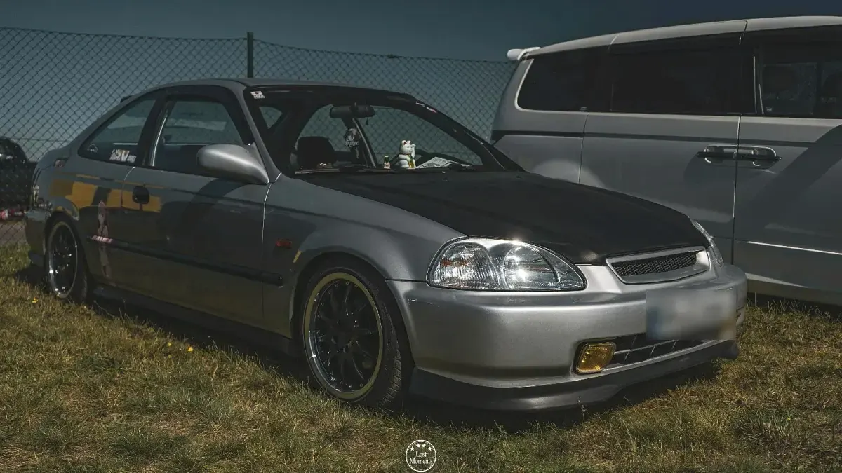 Gebraucht Honda Civic 106 PS (77 kW) 1998 Silber Coupé