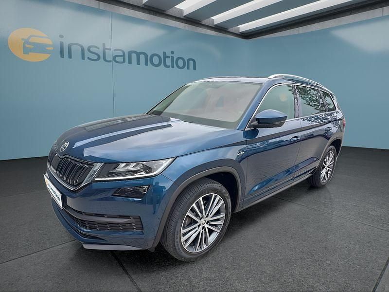 Blau Gebraucht 2021 Skoda Kodiaq SUV | 36.349 € (Etwas zu teuer) - Bild 1/4