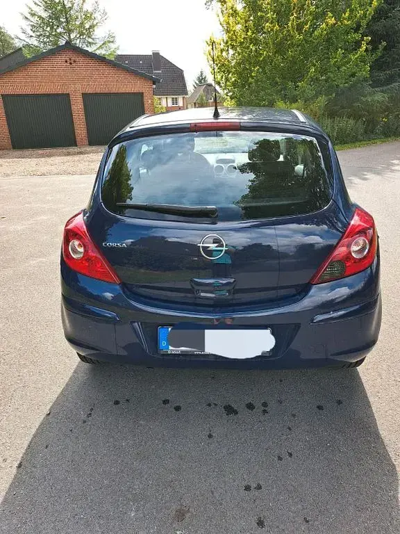 Gebraucht Opel Corsa 80 PS (58 kW) 2009 Blau Kleinwagen