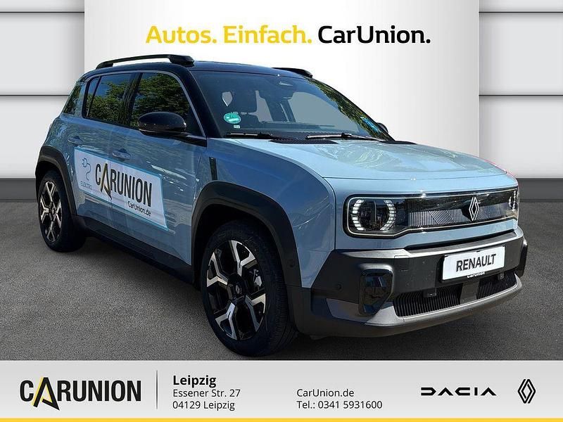 Gebraucht Renault 4 E-Tech Komfort 110 kW (150 PS) 2025 Kumulusblau, black pearlschwarz metallic SUV