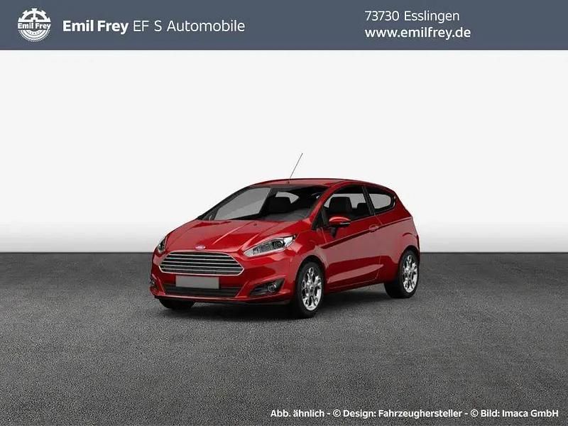 Schwarz Gebraucht 2016 Ford Fiesta Titanium | 8.890 € (Teuer) - Bild 1/4