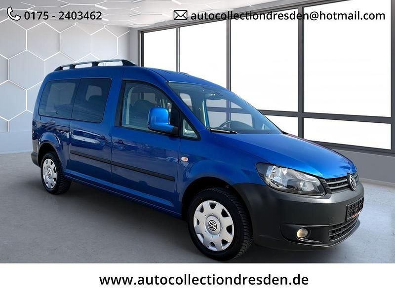 Gebraucht VW Caddy Maxi 105 PS (77 kW) 2011 Blau Van / Kleinbus