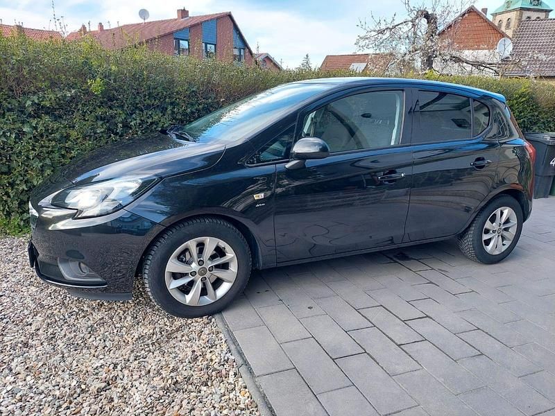 Gebraucht Opel Corsa drive 90 PS (66 kW) 2016 Schwarz Kleinwagen