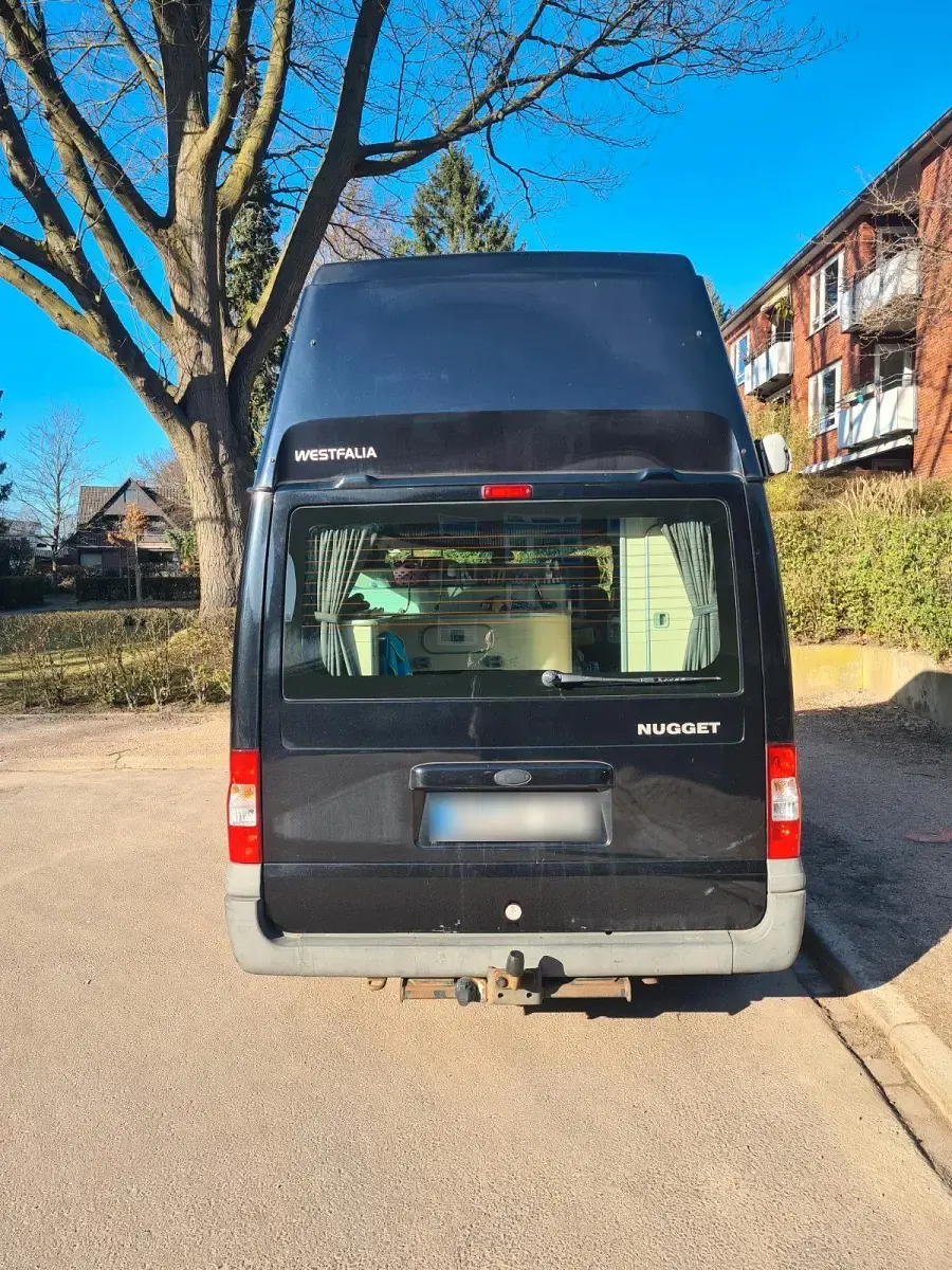 Używany Ford Transit Nugget 140 KM (102 kW) 2013 Czarny Minivan