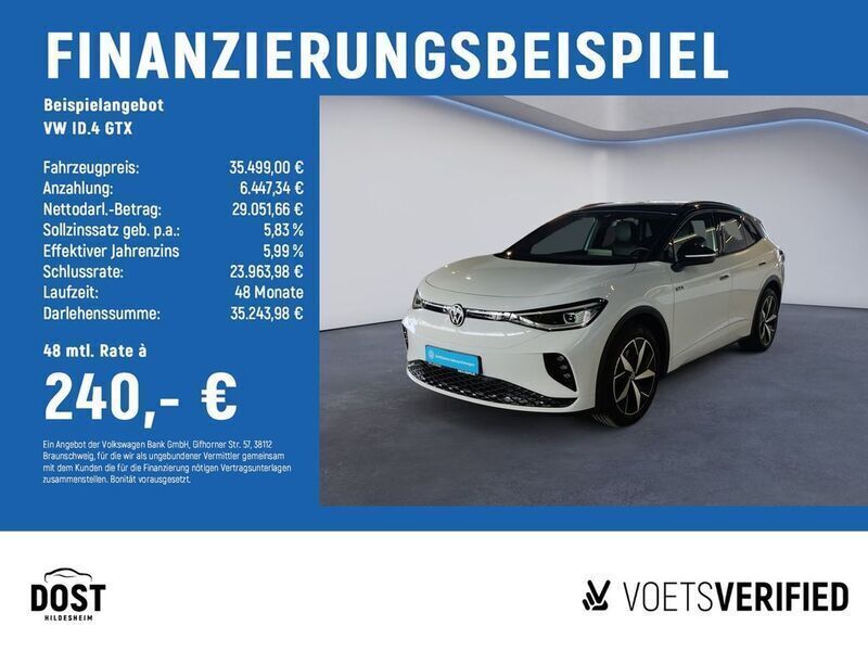 Gebraucht VW ID.4 GTX 219 kW (299 PS) 2022 Weiß SUV
