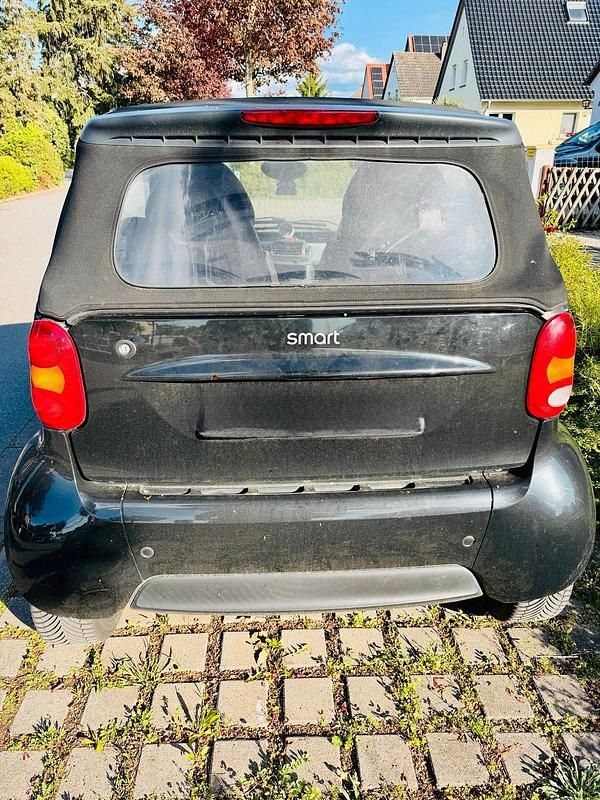 Gebraucht Smart ForTwo Cabrio 55 PS (40 kW) 2003 Schwarz Cabrio