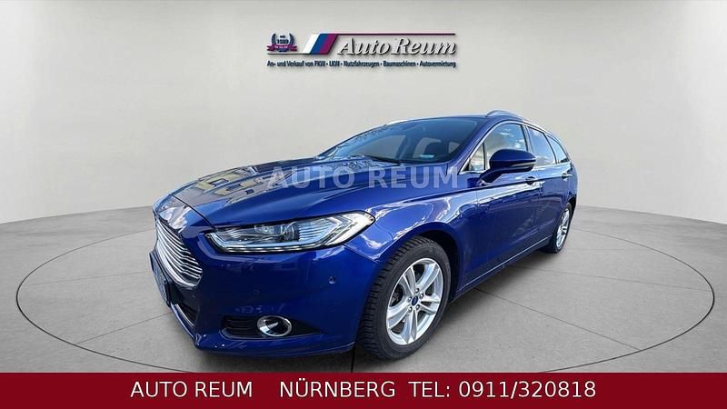 Gebraucht Ford Mondeo Titanium 150 PS (110 kW) 2016 Blau Kombi